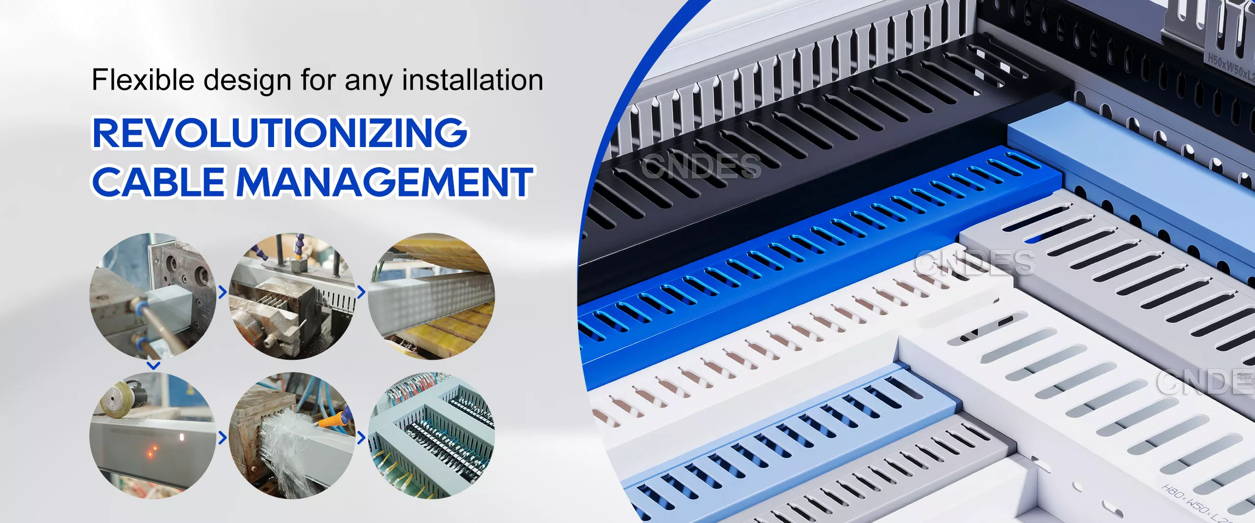 Pabrika ng China PVC Separate Wiring Ducts Pabrika ng China PVC Separate Wiring Ducts