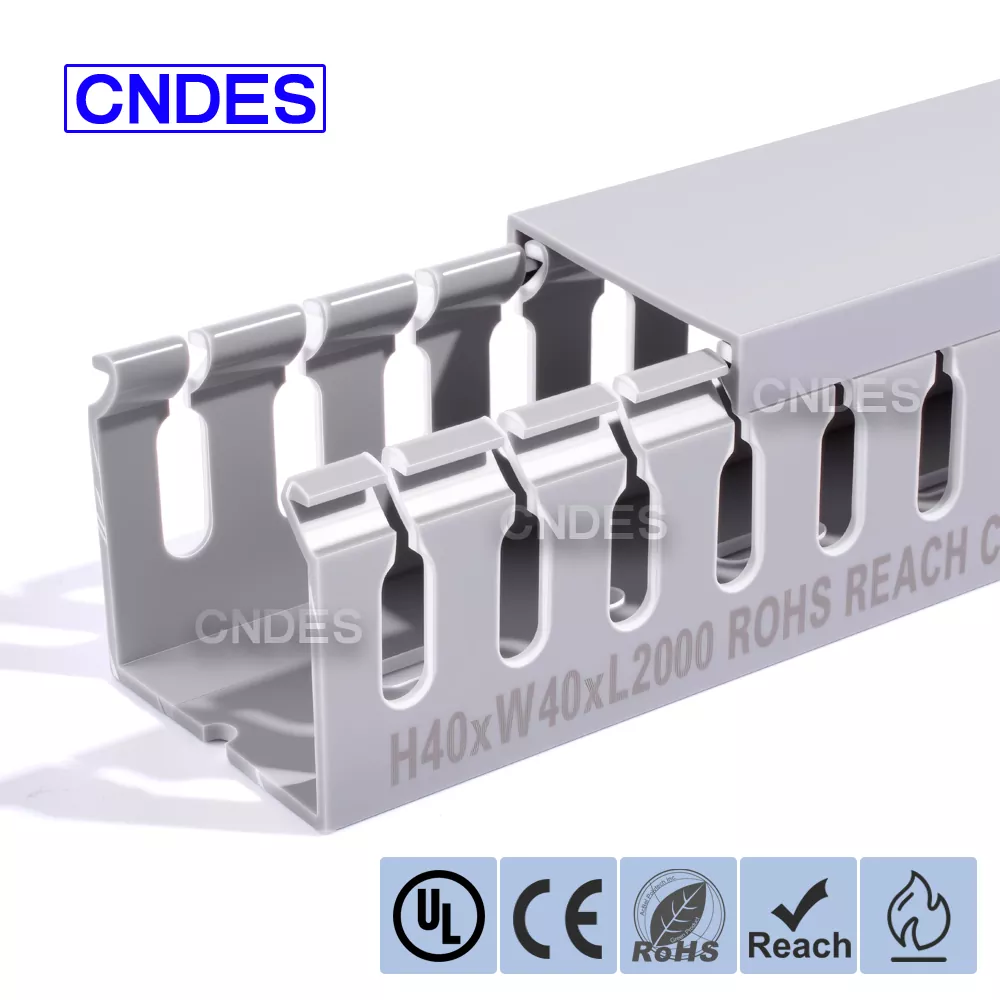 40×40 PVC Wiring Duct na may Cover