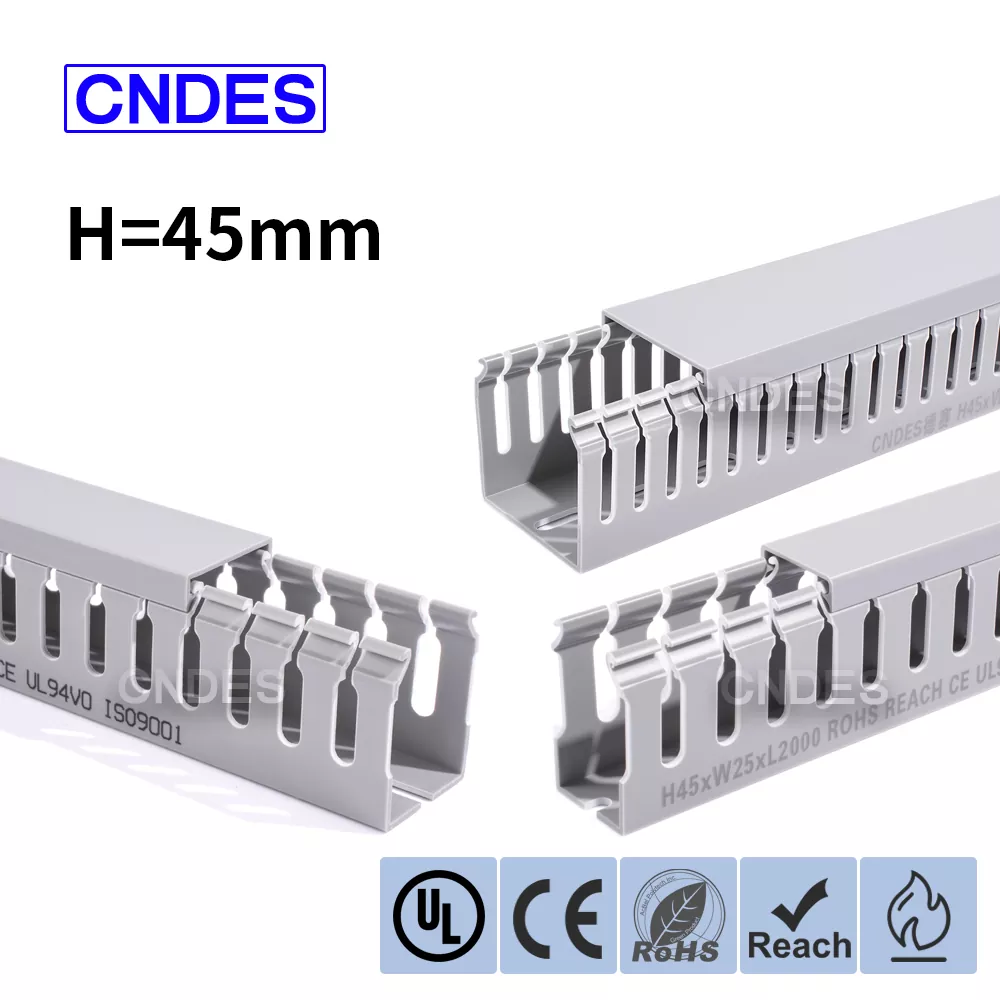 45mm Taas Slotted PVC Wire Cover Duct