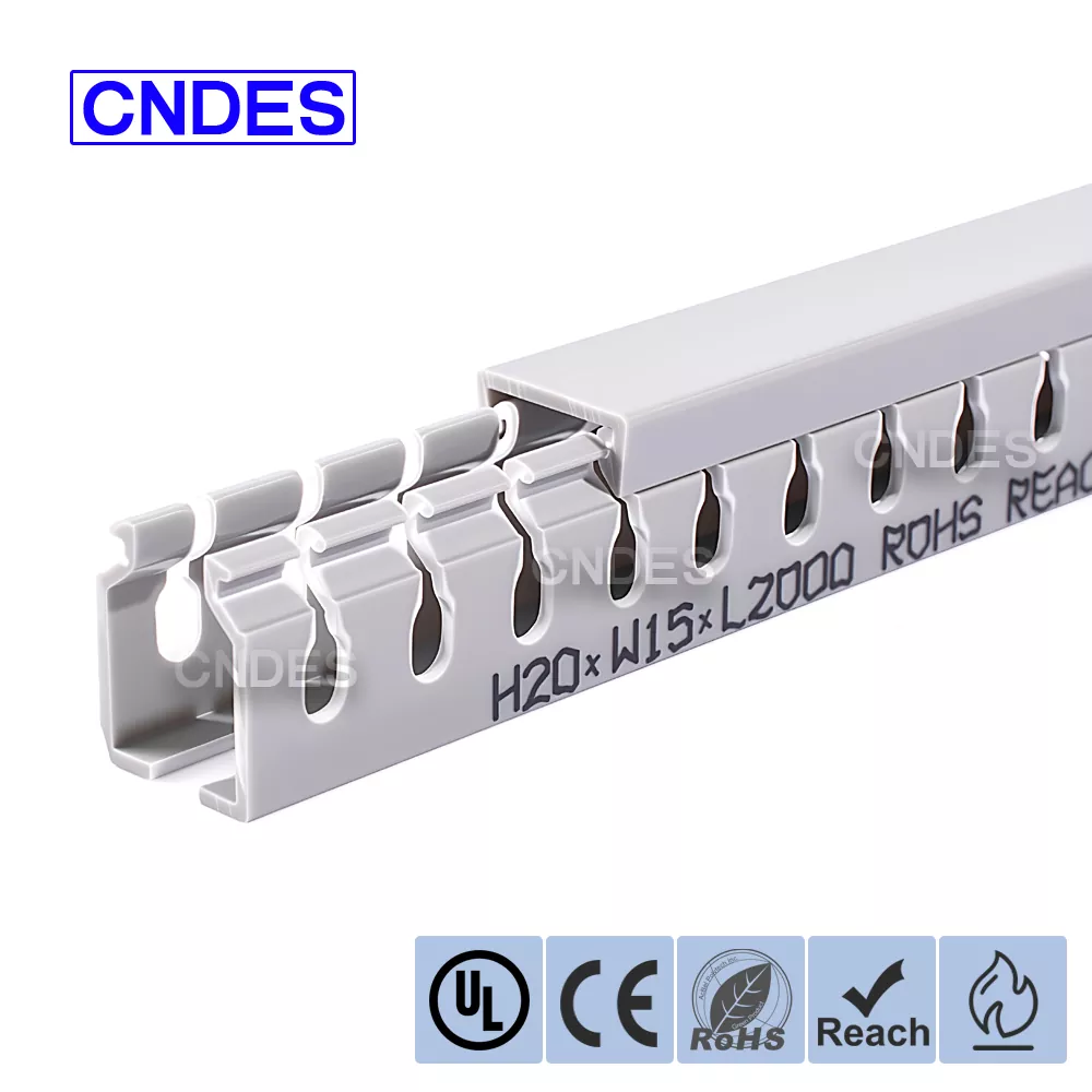 20mm Taas Slotted PVC Electrical Wire Duct