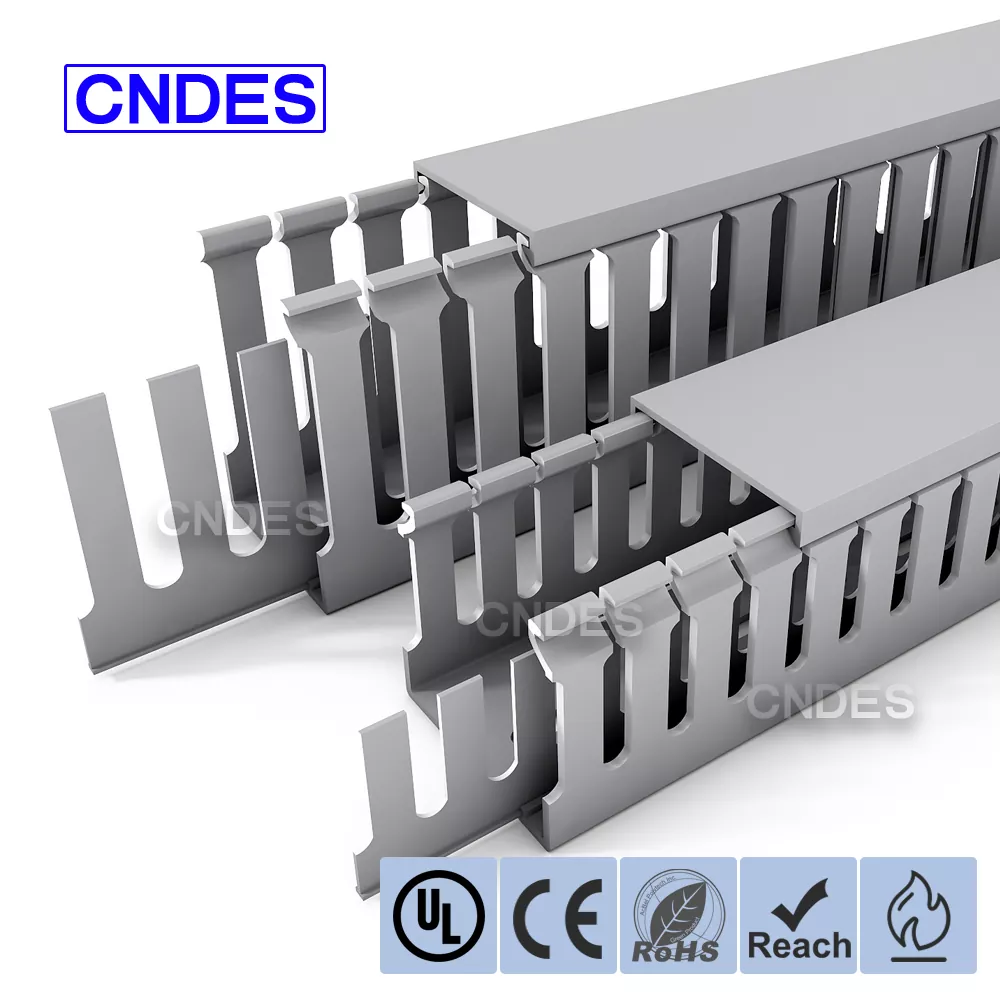 Mga Wiring Duct na may Divider Wall